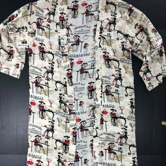 Women's Fashion Robe Duster Open Front Cardigan 14 - Picture 2 of 7